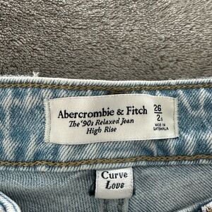 Abercrombie & Fitch Light Blue High Rise Jeans